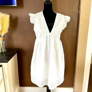 Brand new white dress